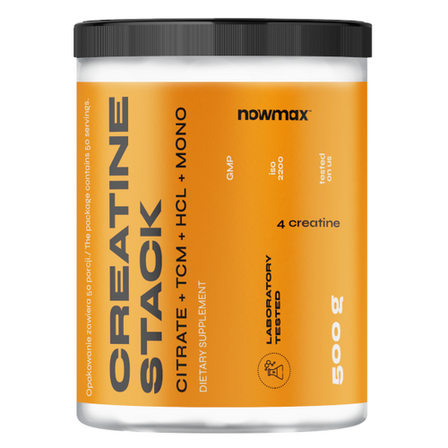 nowmax® Creatine STACK 500 g