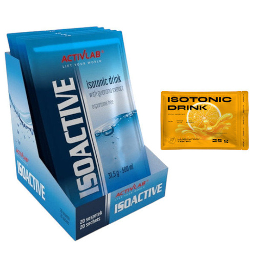 ACTIVLAB IsoActive  20 x31.5 g + nowmax® Isotonic Drink 25 g