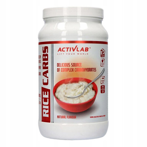 Zamiennik Śniadania Węglowodany ACTIVLAB Rice Carbs 1000 g
