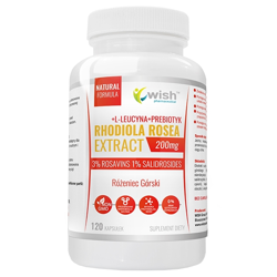 WISH Rhodiola Rosea Extract 200mg 120 kaps