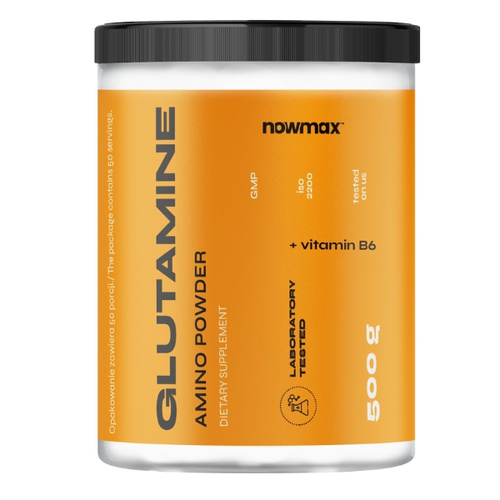 nowmax® BCAA 2:1:1 500 g + nowmax® L-Glutamine 500 g