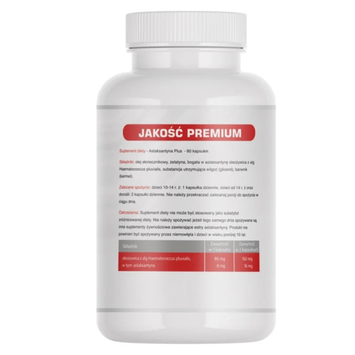 MEDFUTURE Astaksantyna Plus 8mg 60 kaps