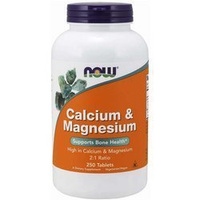 NOW FOODS Calcium & Magnesium 250 tabl