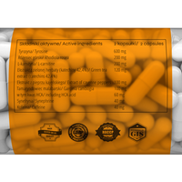 nowmax® Burn Cutting Thermo 60 kaps (spalacz)+ 4F FUEL L-Carnitine 60 kaps (L-karnityna)