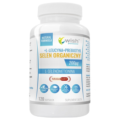 WISH Selen Organiczny 200mcg 120 kaps