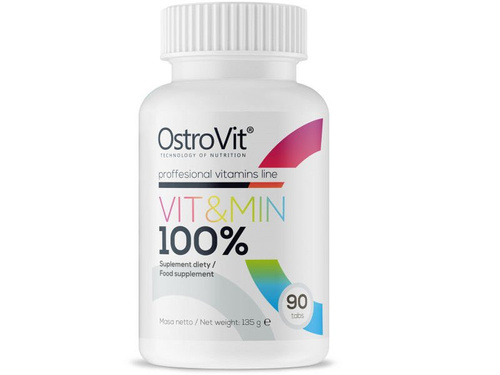 OSTROVIT 100% Vit&Min 90 tabs