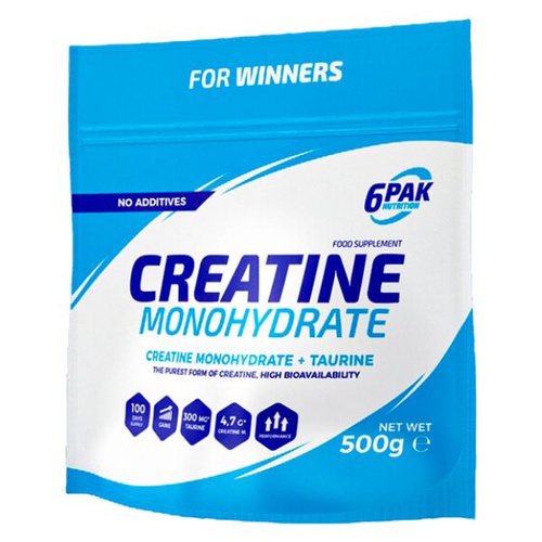 6PAK Creatine Monohydrate 500 g