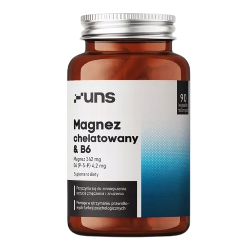 UNS Magnez Chelatowany + B6 90 kaps