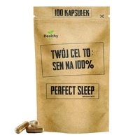 TWÓJ CEL TO Perfect Sleep na Sen Stres Melatonina 100 kaps