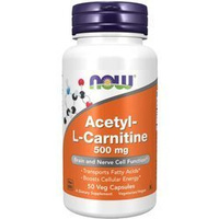 NOW FOODS Acetyl L-Karnityna HCI 500mg 50 vkaps