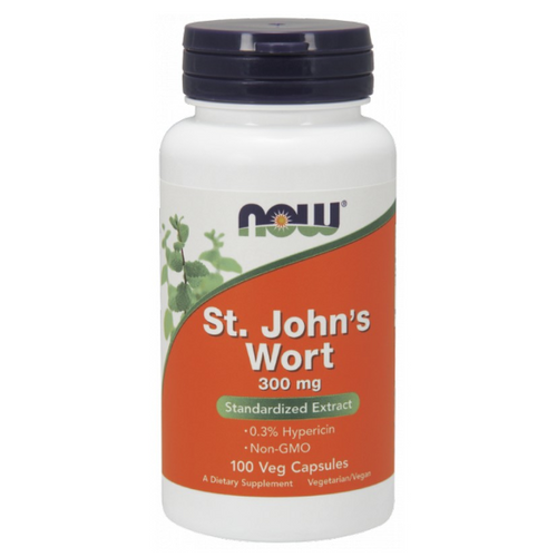 NOW FOODS St. John's Wort 300 mg 100 kaps