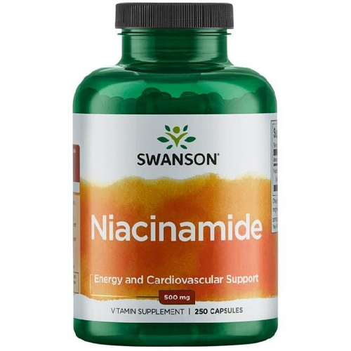 SWANSON Niacinamide 500 mg 250 kaps