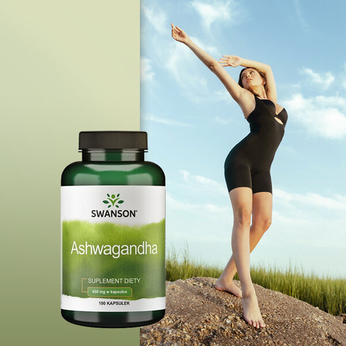 SWANSON Ashwagandha 450mg 100 kaps