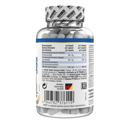 WEIDER Glucosamine Chondroitin 120 kaps 
