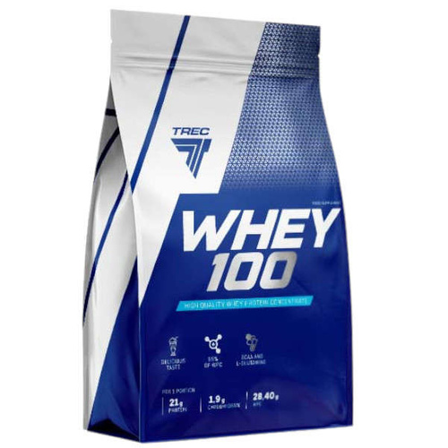 TREC Whey 100 2275 g masa regeneracja koncentrat białka serwatkowego WPC