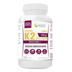 WISH Witamina K2 MK-7 z Natto 100mcg 120 tab