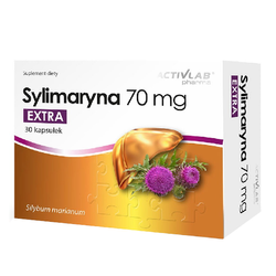 Wsparcie Wątroby ACTIVLAB Sylimaryna EXTRA 70mg 30 kaps