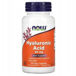 NOW FOODS Hyaluronic Acid 50mg 60 vkaps