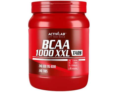 Aminokwasy ACTIVLAB BCAA 1000 XXL 240 tabs