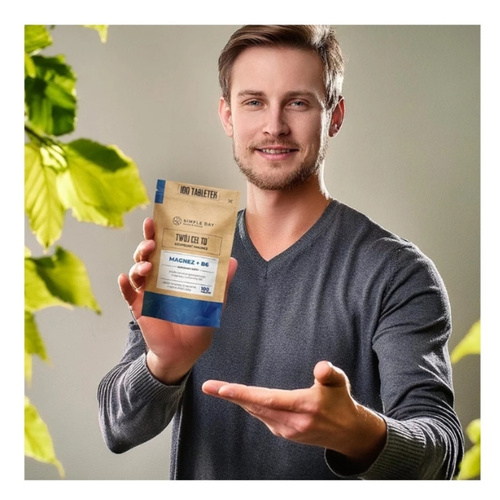 TWÓJ CEL TO Magnez Cytrynian + Witamina B6 Zmęczenie Skurcze 100 tabs