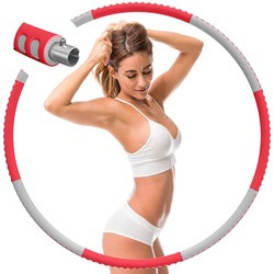 DUTISON HUP-20B Hula Hoop składane kolor czerwono-szary