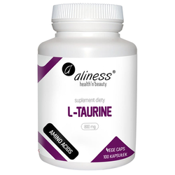 ALINESS L-Taurine 800mg 100 kaps