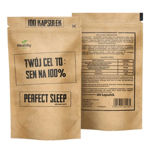 TWÓJ CEL TO Perfect Sleep na Sen Stres Melatonina 100 kaps