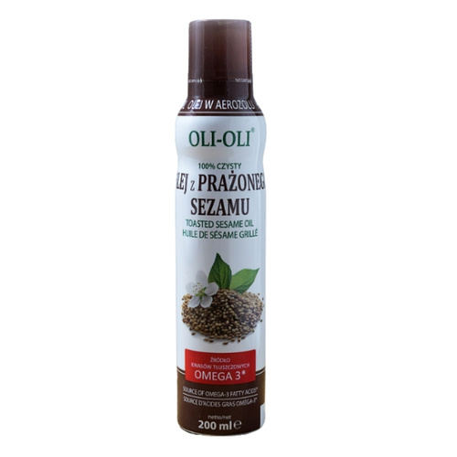 OLI-OLI Olej z Prażonego Sezamu Spray 200 ml