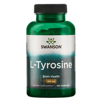 SWANSON L-Tyrozyna 500mg 100 kaps