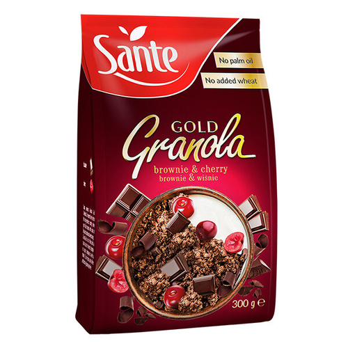 SANTE Gold Granola 300 g+ GO ON Protein Krem 180 g+ SANTE Protein Bar Dubai 45 g