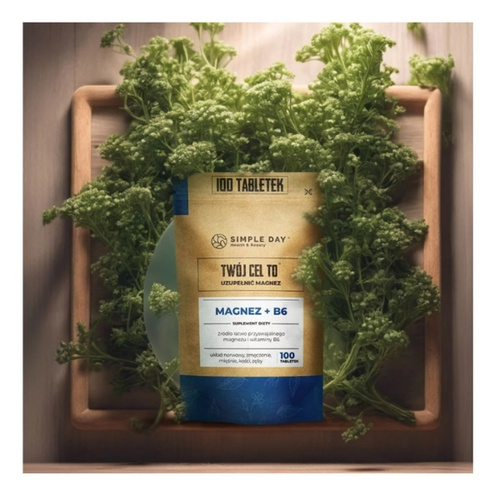 TWÓJ CEL TO Magnez Cytrynian + Witamina B6 Zmęczenie Skurcze 100 tabs