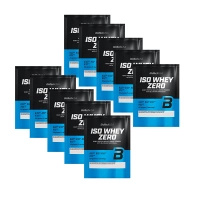 10x BIOTECH Iso Whey Zero 25 g - Smaki do wyboru