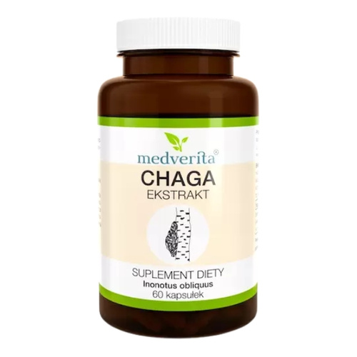 MEDVERITA CHAGA Ekstrakt 400mg 60 kaps