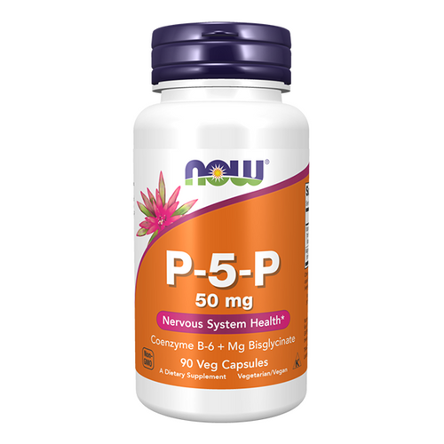 NOW FOODS Witamina B6 P-5-P 50mg 90 kaps