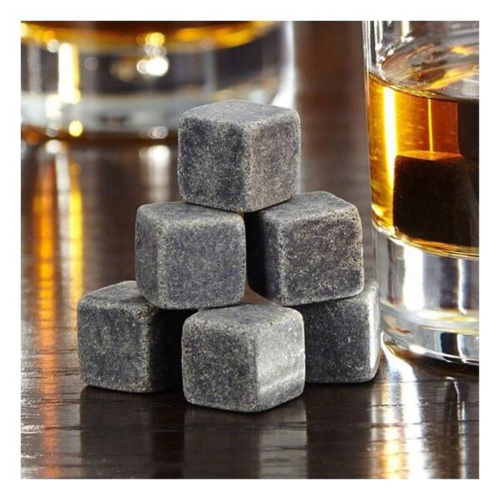 Zestaw kamieni do Whisky w drewnianym opakowaniu
