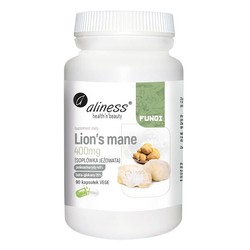 ALINESS Lion's Mane - Soplówka Jeżowata 400 mg 90 kaps