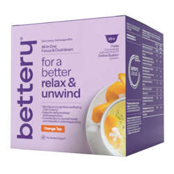 BETTERY For a Better Relax & Unwind (Ashwagandha, koncentracja, stres) 10 x 12g