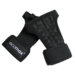 ECOMAX Rękawiczki treningowe grip ze stabilizacją nadgarstków