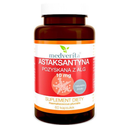 MEDVERITA Astaksantyna 10 mg 60 kaps