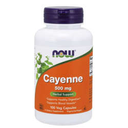 NOW FOODS Cayenne 500mg 100kaps
