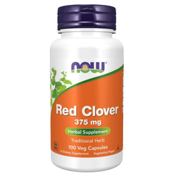 NOW FOODS Czerwona koniczyna 375 mg - Red Clover 100 kaps