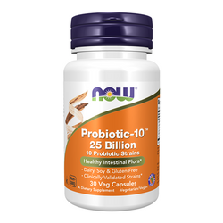 NOW FOODS Probiotic-10 25 Billion  30 kaps