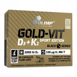 OLIMP Gold-Vit D3+K2 2000 IU Sport Edition 60 kaps