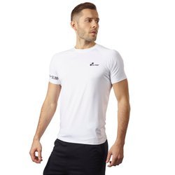 OLIMP LIVE & FIGHT CORE BASIC WHITE - Męska koszulka treningowa