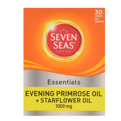 Outletw|SEVEN SEAS Evening Primrose Oil + Sunflower Oil 1000 mg 30 kaps