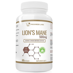 PROGRESS LABS Lion's Mane 500 mg 60 kaps