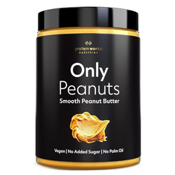 PROTEIN WORKS Only Peanuts Smooth Peanut Butter 990g (masło orzechowe)
