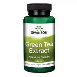 SWANSON Green Tea Extract 500mg 60 kaps