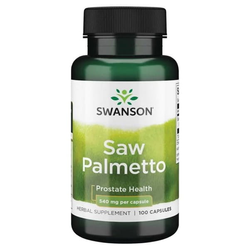 SWANSON Saw Palmetto - Palma Sabałowa 540 mg 100 kaps
