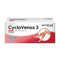 Układ Krążenia Żylaki Kompleks ACTIVLAB CycloVenox 3 EXTRA 60 kaps